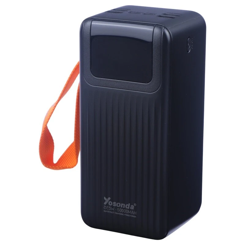 پاور بانک فست شارژ یوسوندا Y-P44 QC PD 22.5W ظرفیت 50000 میلی آمپر ساعت
