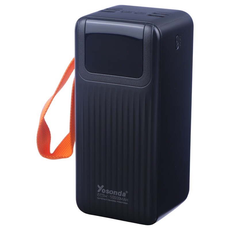 پاور بانک فست شارژ یوسوندا Y-P44 QC PD 22.5W ظرفیت 50000 میلی آمپر ساعت