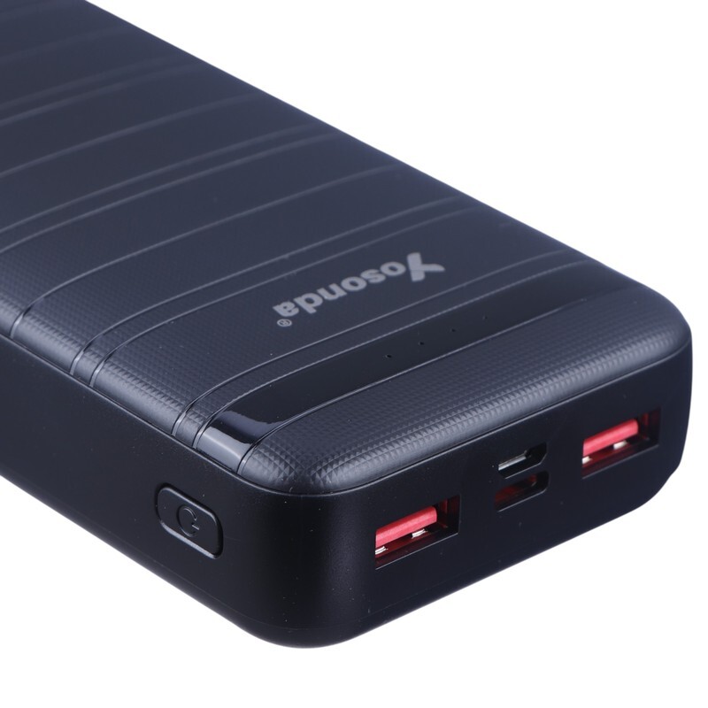 پاور بانک فست شارژ یوسوندا YXD-A195 QC3.0 PD 22.5W ظرفیت 20000 میلی آمپر ساعت