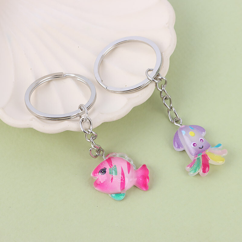 جاکلیدی سرامیکی طرح موجودات دریایی