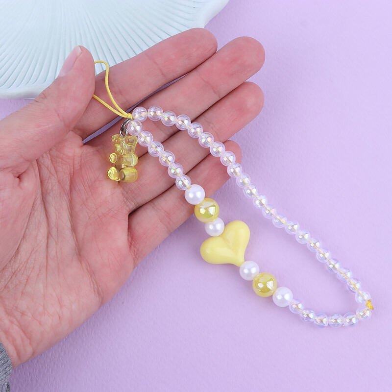 آویز فلش و موبایل کریستالی قلب