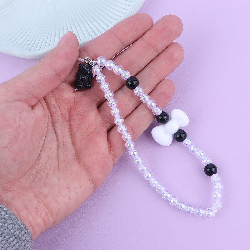 آویز فلش و موبایل کریستالی پاپیون