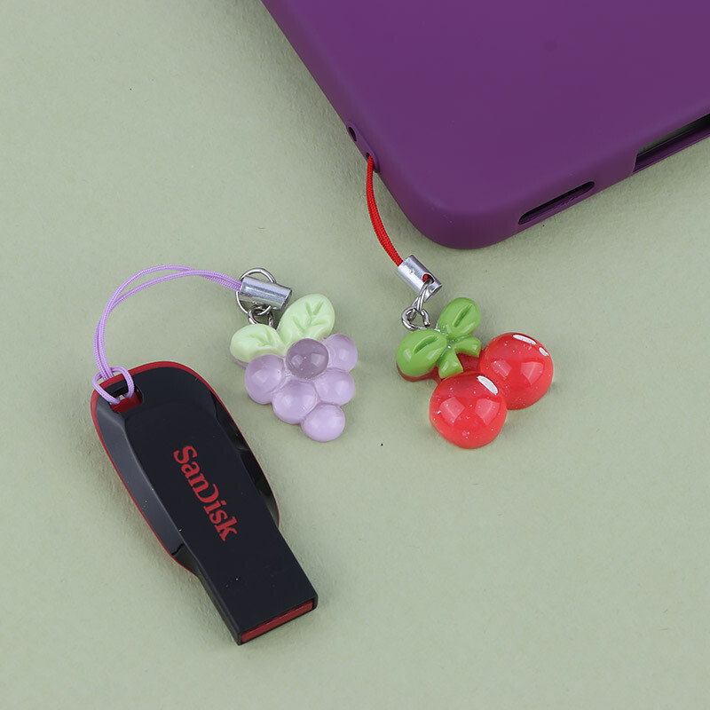 آویز فلش و موبایل طرح میوه ها