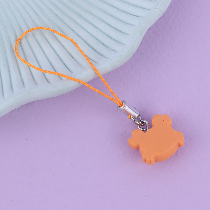 آویز فلش و موبایل فانتری نارنجی