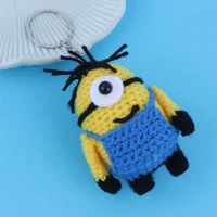 جاکلیدی بافتنی طرح مینیون