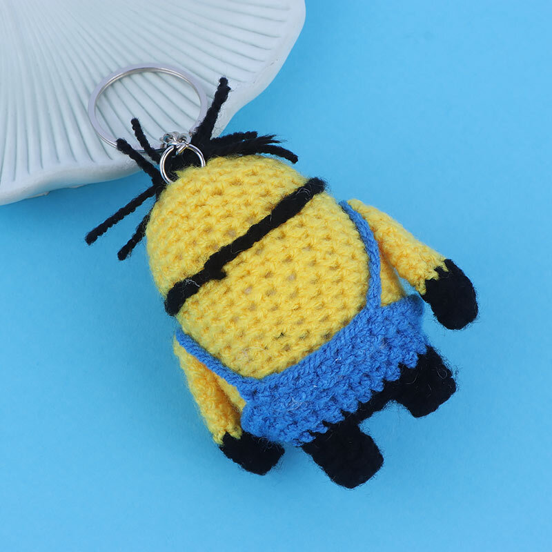 جاکلیدی بافتنی طرح مینیون