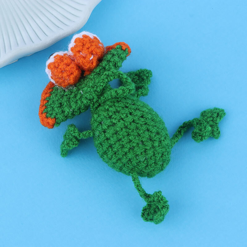 آویز بافتنی طرح قورباغه