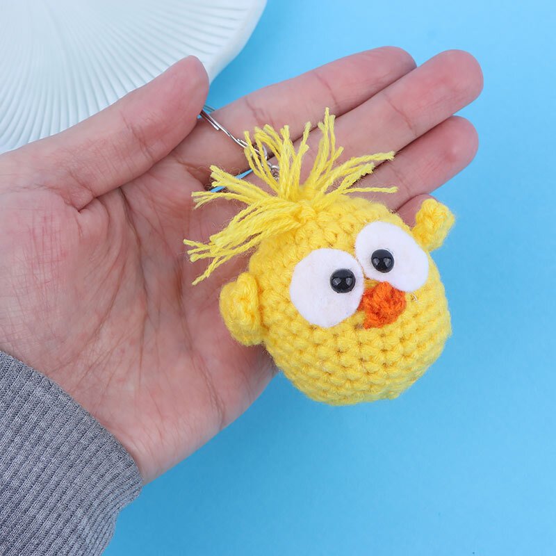 جاکلیدی بافتنی طرح جوجه