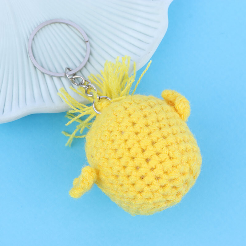 جاکلیدی بافتنی طرح جوجه