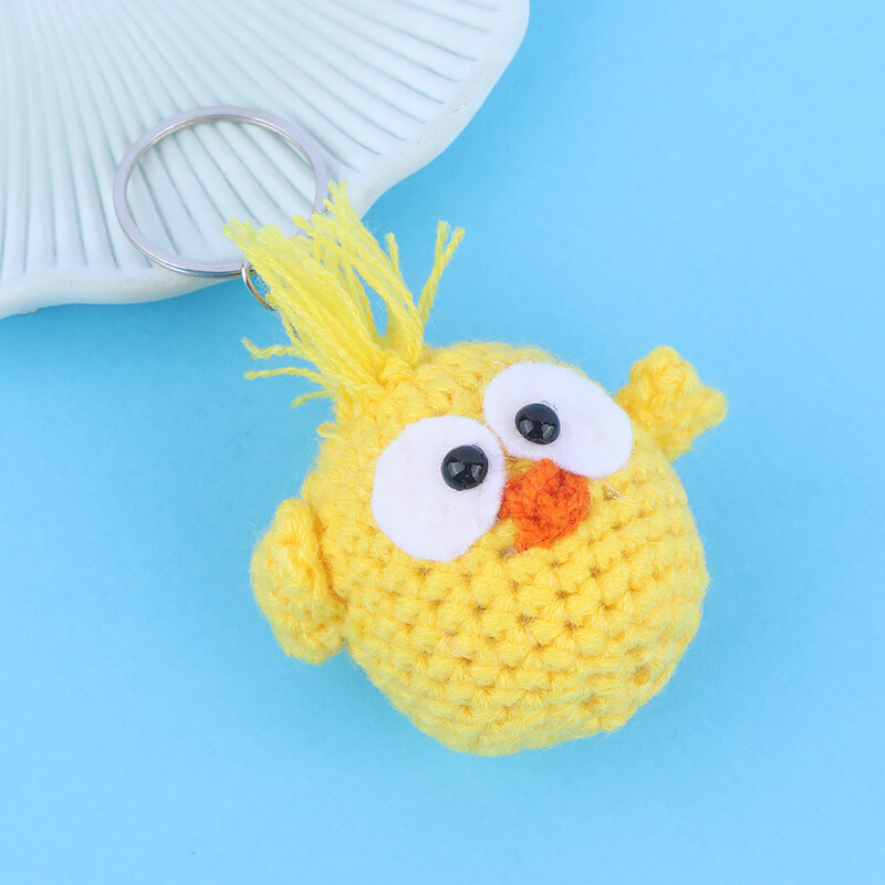 جاکلیدی بافتنی طرح جوجه