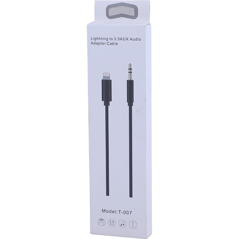کابل تبدیل Lightning به T-007 AUX طول 1 متر