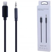 کابل تبدیل Lightning به T-007 AUX طول 1 متر
