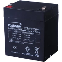 باتری 12 ولت 5000 میلی آمپر پلاتینیوم LP12