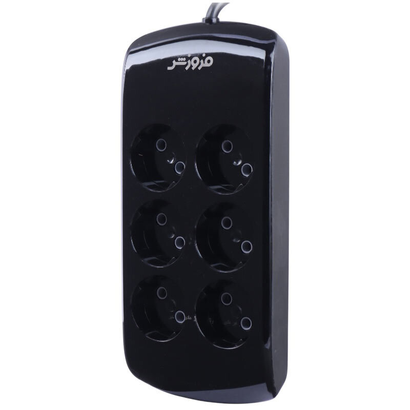 محافظ برق دیجیتال کامپیوتر و صوتی تصویری 6 خانه فروزش Lotus LT600D با کابل 1.8 متری