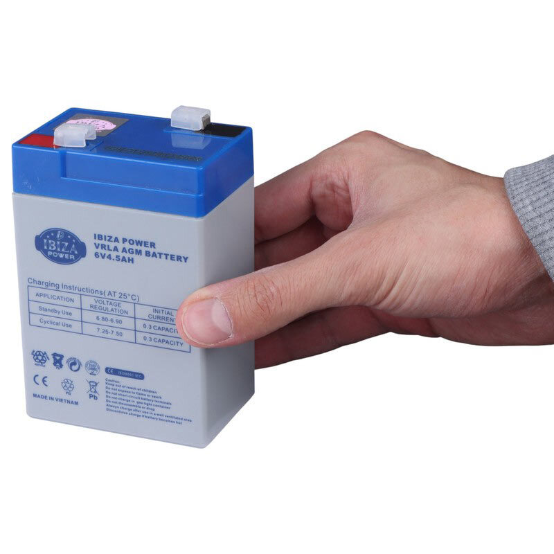 باتری 6 ولت 4500 میلی آمپر ایبیزا