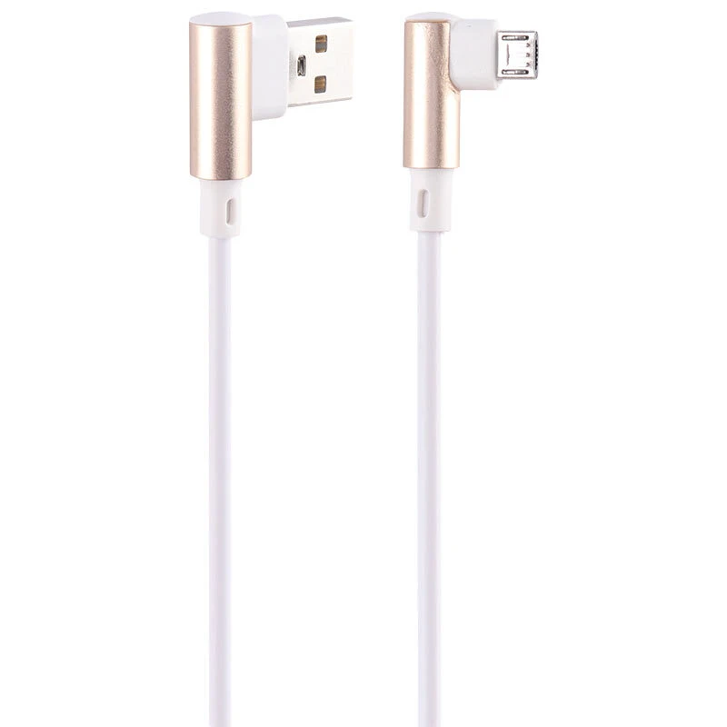کابل میکرو یو اس بی فست شارژ 3 آمپر شوش SH245A دو سر L طول 1.1 متر