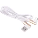 کابل میکرو یو اس بی فست شارژ 3 آمپر شوش SH245A دو سر L طول 1.1 متر