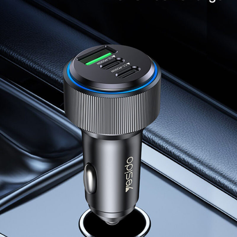 شارژر فندکی 30 وات یسیدو Y50