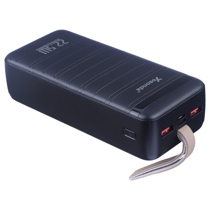 پاور بانک فست شارژ یوسوندا YXD-A196 PD QC 24W ظرفیت 30000 میلی آمپر ساعت