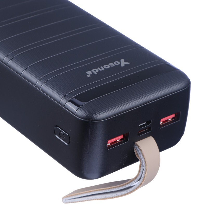 پاور بانک فست شارژ یوسوندا YXD-A196 PD QC 24W ظرفیت 30000 میلی آمپر ساعت