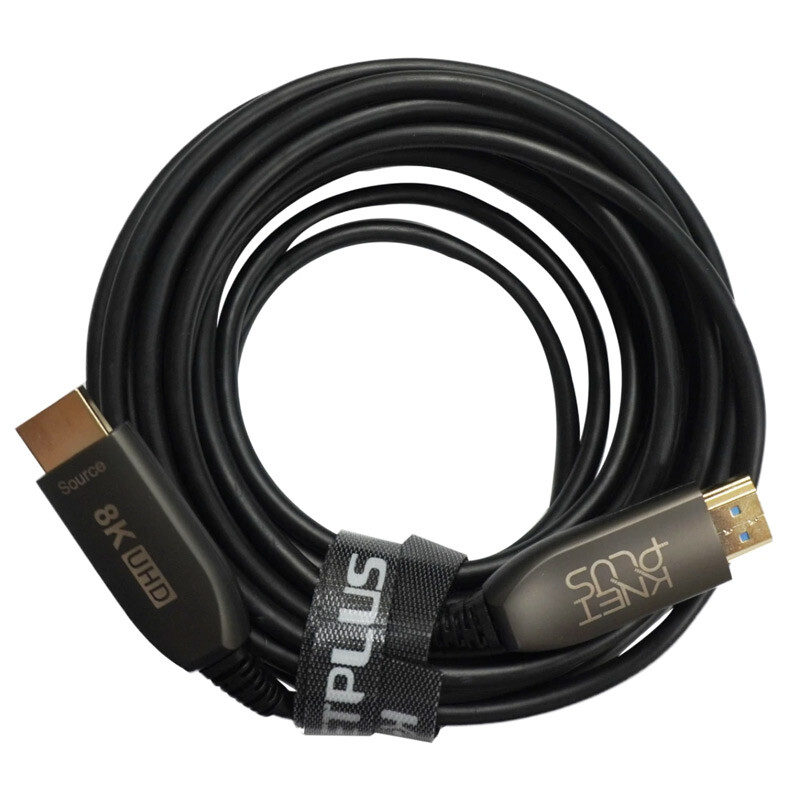 کابل HDMI 8K فیبر نوری کی نت پلاس KP-A156 طول 5 متر
