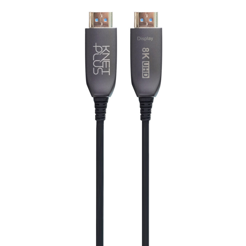 کابل HDMI 8K فیبر نوری کی نت پلاس KP-A156 طول 5 متر