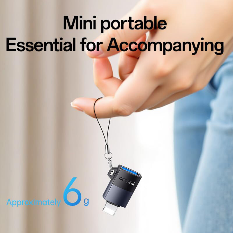 تبدیل USB OTG به لایتنینگ یسیدو GS32