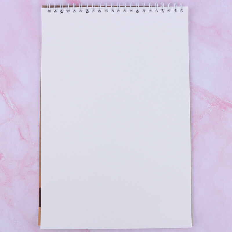 دفتر سیمی پوستی 35 برگ سخن کد 2