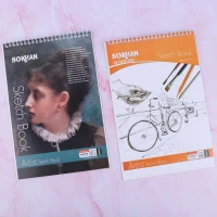 دفتر سیمی پوستی 35 برگ سخن کد 2