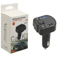 FM Player بلوتوثی + شارژر فندکی Car Kit X23 3012-SP