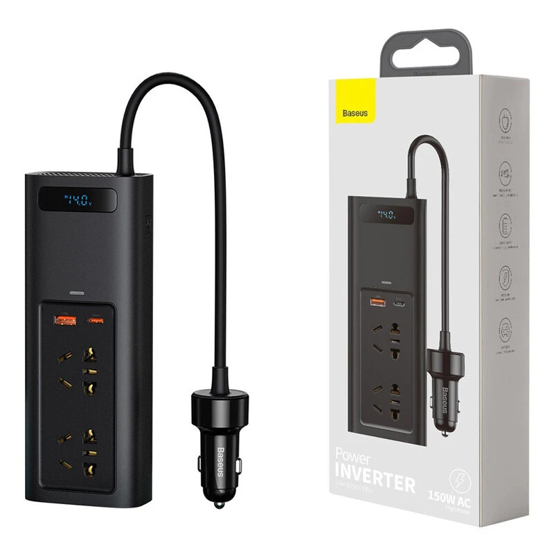 شارژر فندکی و چند راهی باسئوس Baseus CRNBQ-A01 150W