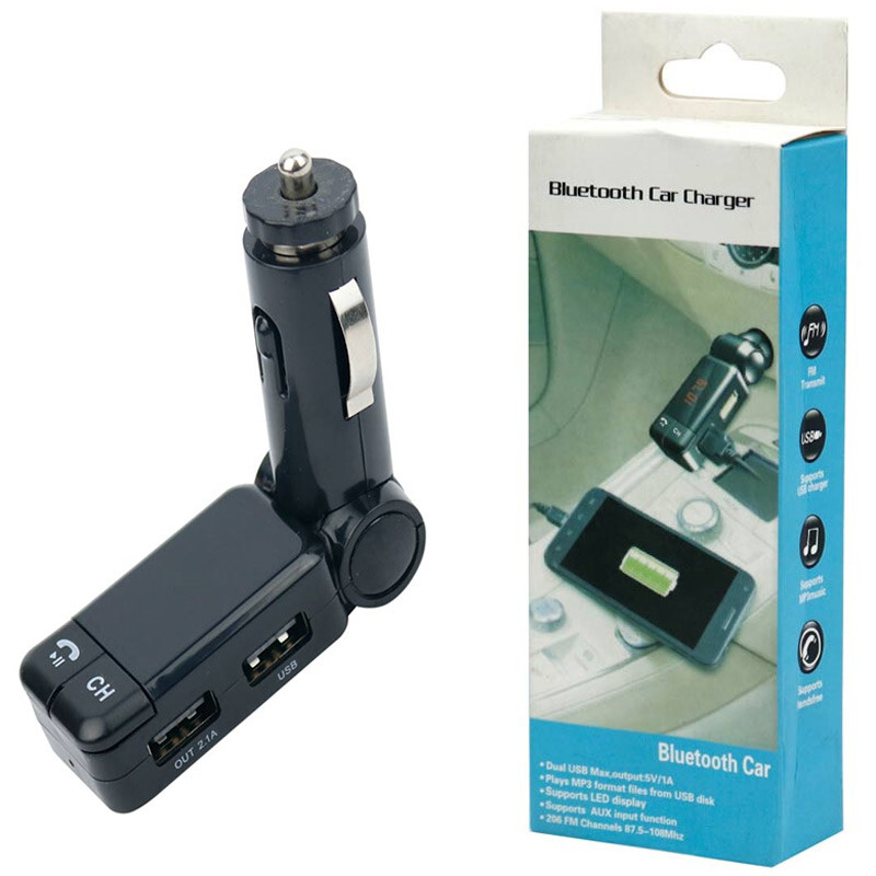 FM Player بلوتوثی + شارژر فندکی Bluetooth Car Charger