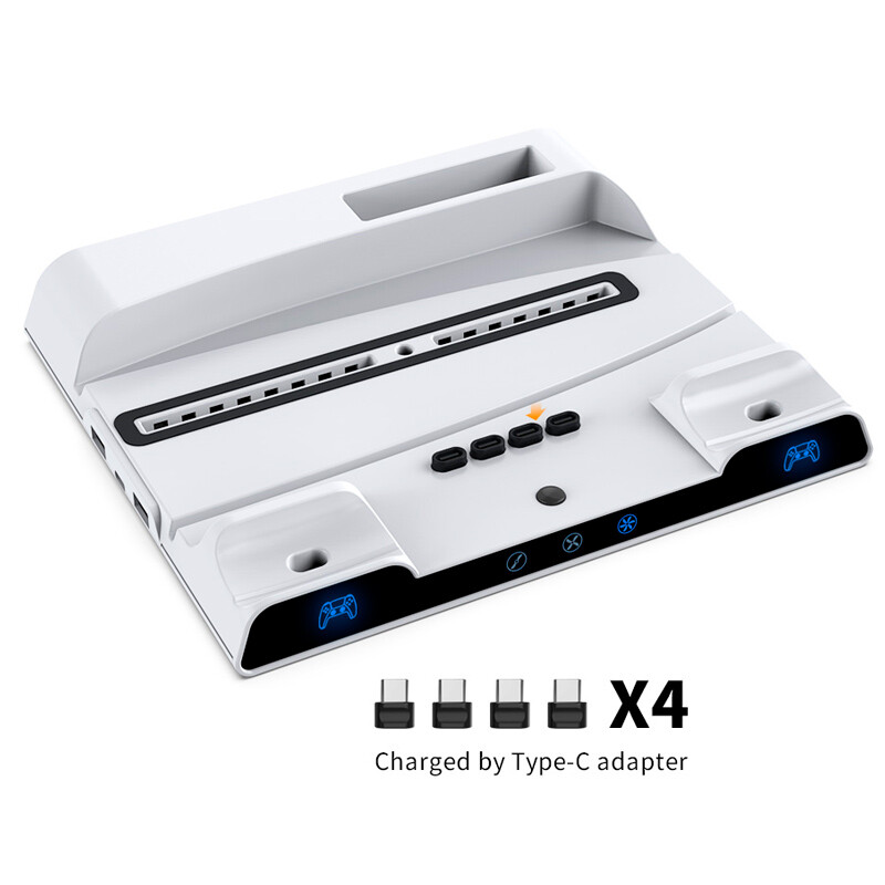 خنک کننده و شارژر دسته PS5/PS5 Slim/Pro دابی TP5-0599B