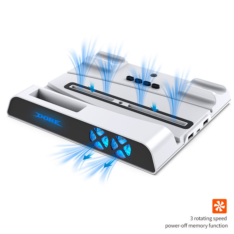 خنک کننده و شارژر دسته PS5/PS5 Slim/Pro دابی TP5-0599B