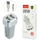 شارژر فندکی Hiska KL-C48 4.8A + کابل میکرو یو اس بی