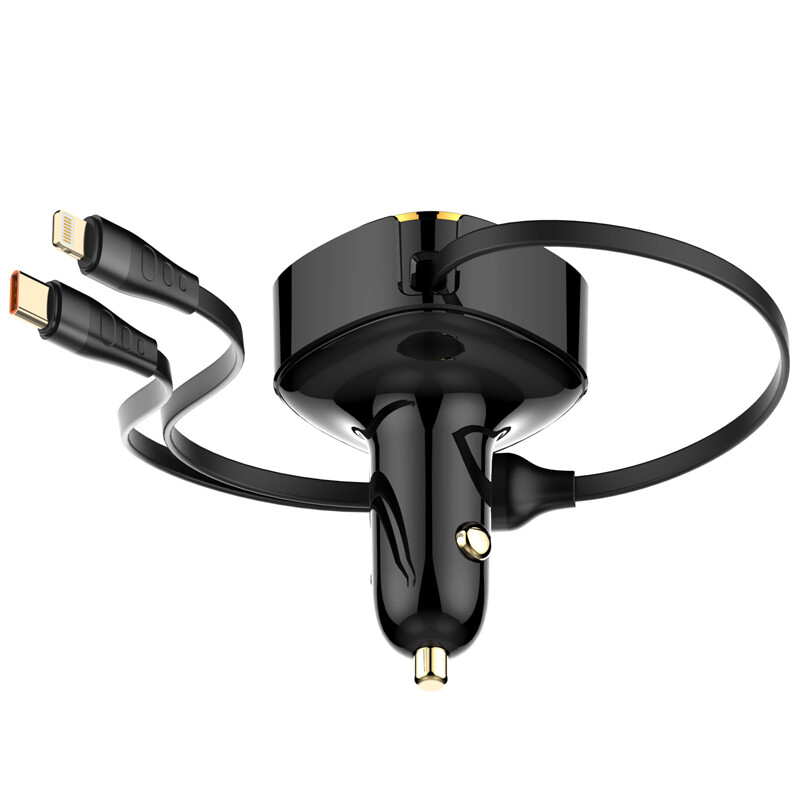 شارژر فندکی 30 وات الدینیو C107