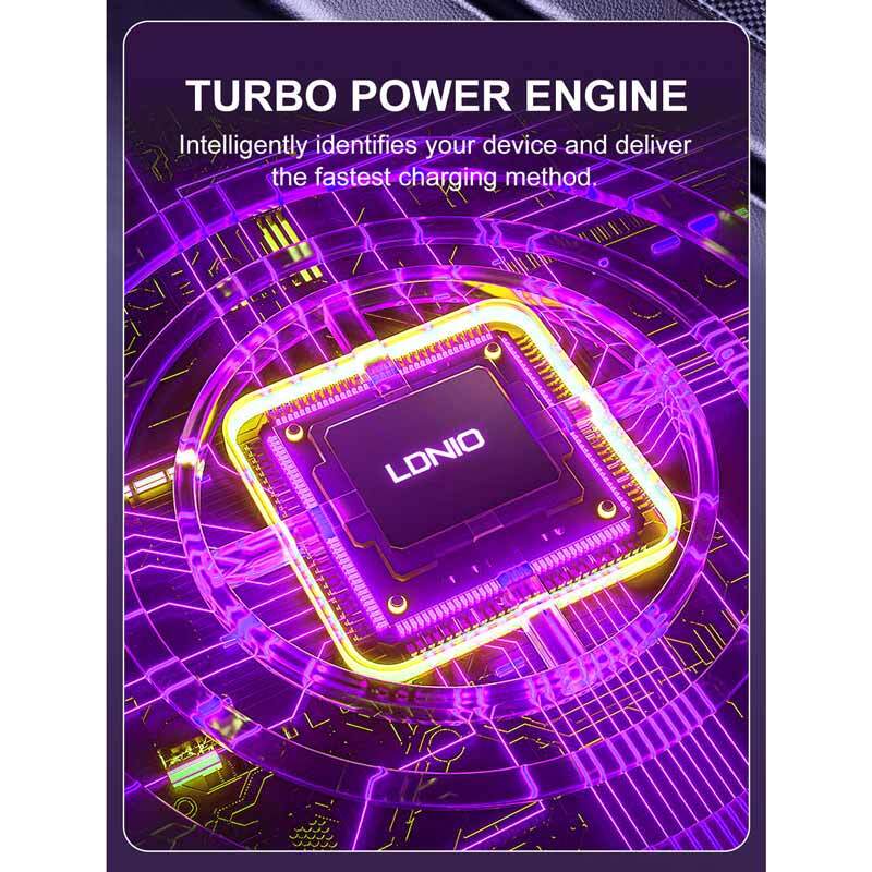 شارژر فندکی 30 وات الدینیو C107