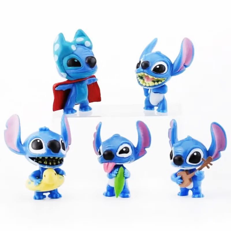 اکشن فیگور طرح Stitch بسته 10 عددی کد 1647