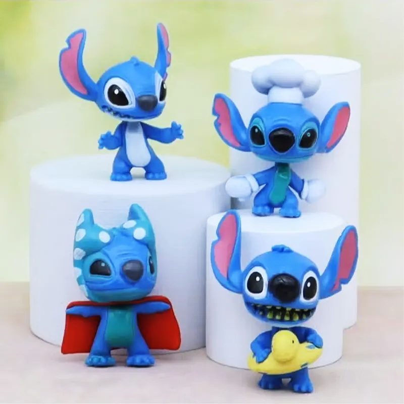 اکشن فیگور طرح Stitch بسته 10 عددی کد 1647
