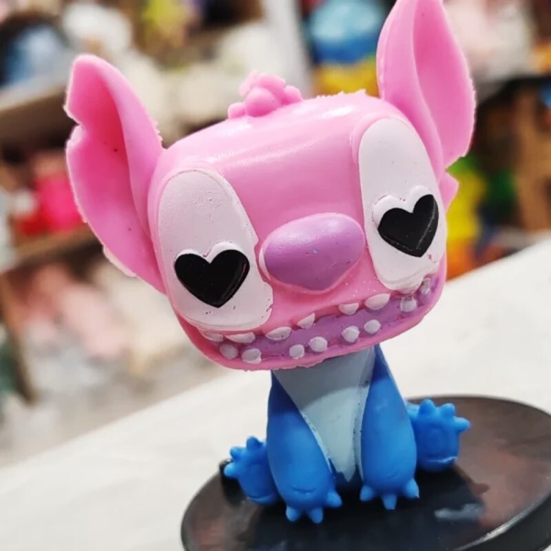 اکشن فیگور طرح Stitch & Angel کد 1879 بسته 10 عددی