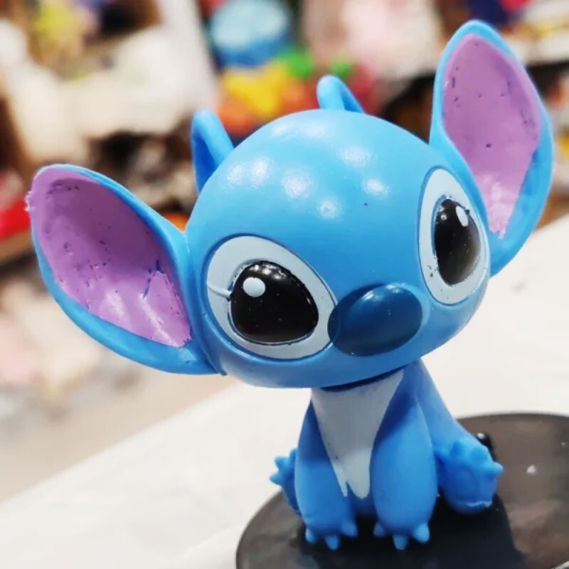 اکشن فیگور طرح Stitch & Angel کد 1879 بسته 10 عددی