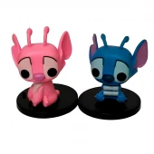 اکشن فیگور طرح Stitch & Angel کد 1879 بسته 10 عددی