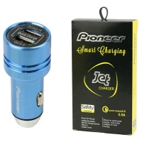 شارژر فندکی فست شارژ Pioneer Jet 3.1A QC3 PD