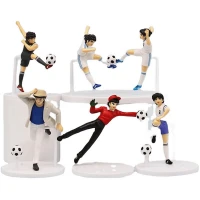 اکشن فیگور طرح فوتبالیست ها کد 1878 بسته 6 عددی