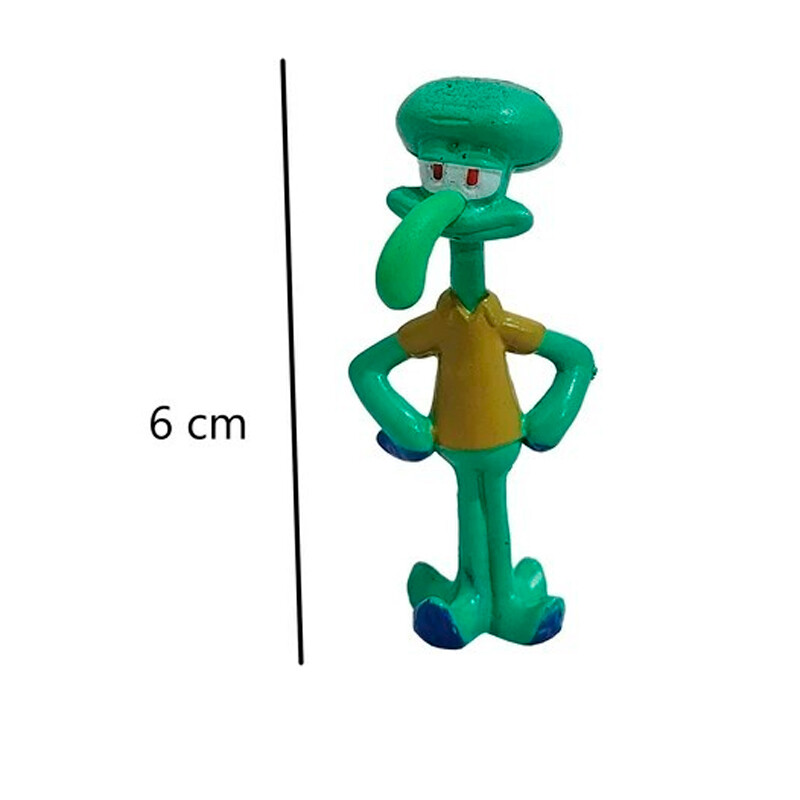 اکشن فیگور طرح شخصیت های باب اسفنجی کد 226 بسته 8 عددی
