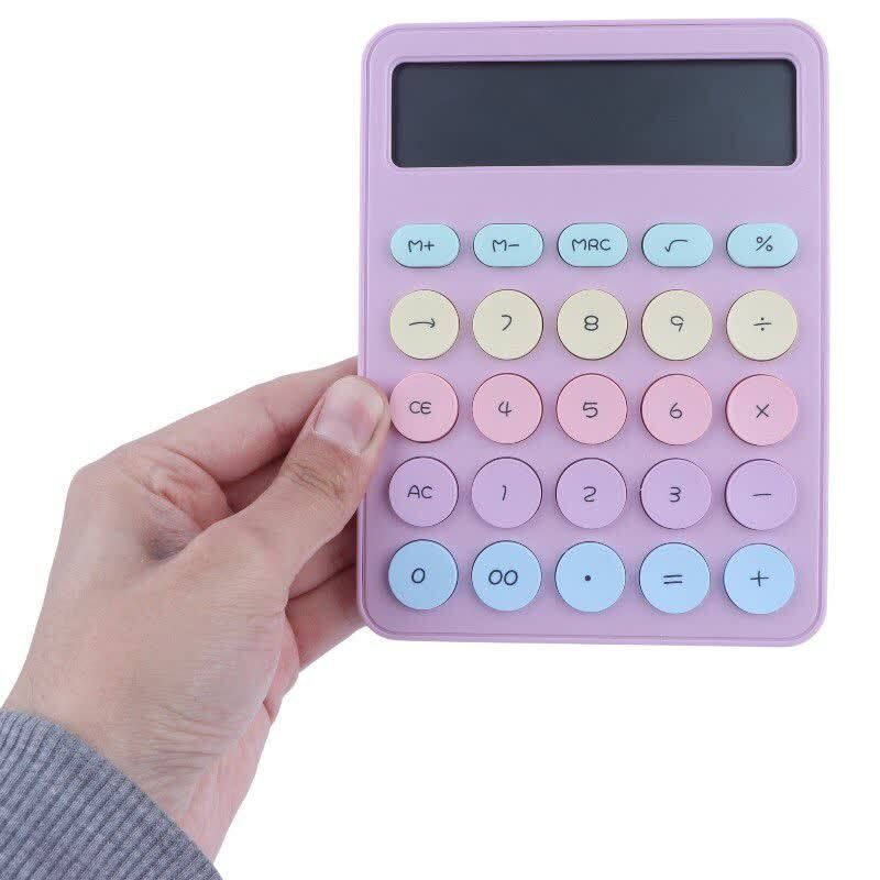 ماشین حساب فانتزی طرح پاستیلی