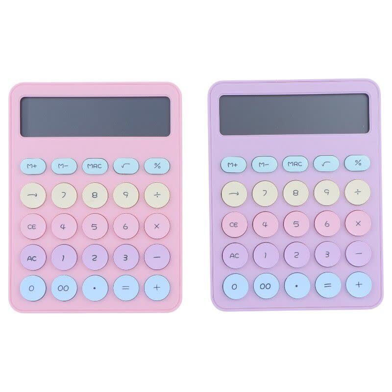 ماشین حساب فانتزی طرح پاستیلی