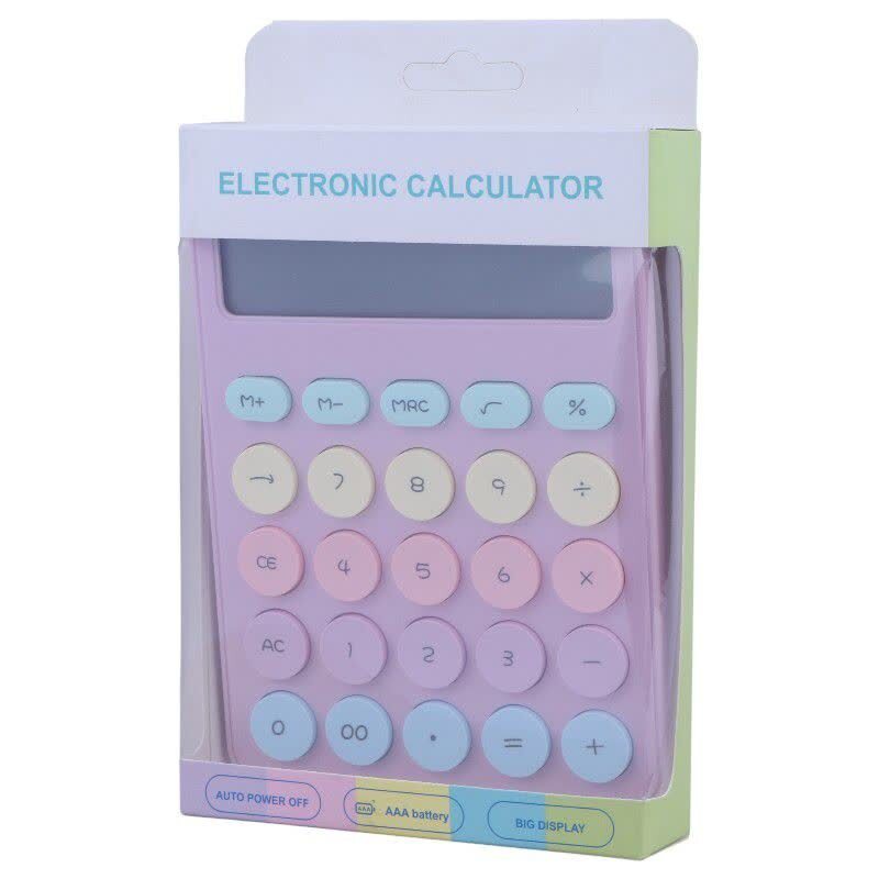 ماشین حساب فانتزی طرح پاستیلی