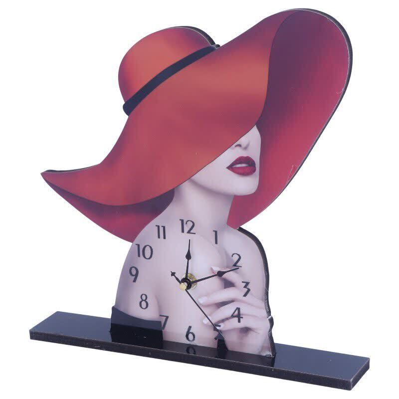 ساعت رومیزی طرح دار کد 1573