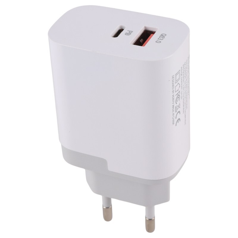 شارژر دیواری 45 وات وریتی V-AP2130 GaN QC3.0 PD 3A + کابل تایپ سی